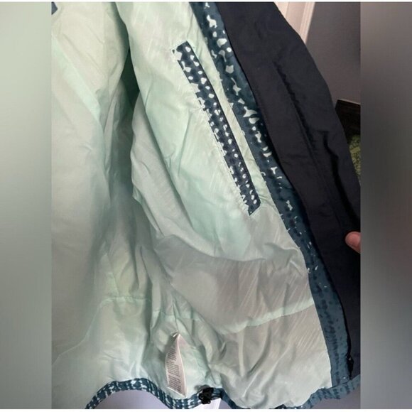 Columbia Bugaboo Blue Winter Jacket Medium Ski Outdoor Waterproof Hooded - Picture 4 of 9